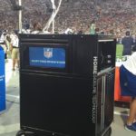 Video Monitor for NFL Football Replay