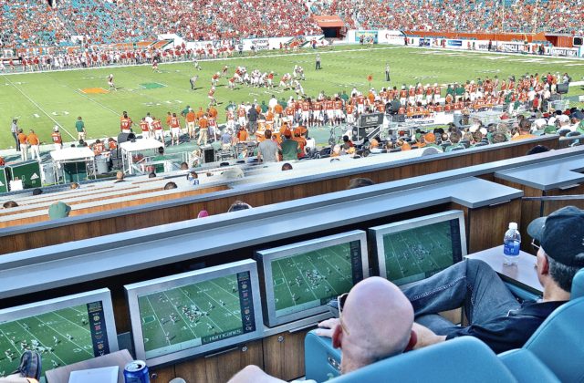 stadium monitors